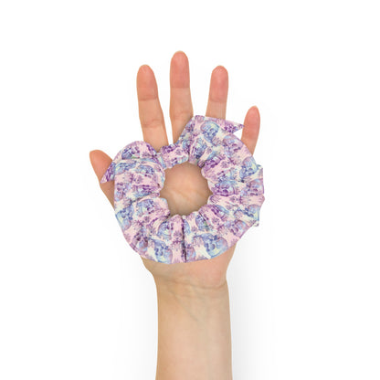 Pastel Skull Recycled Scrunchie