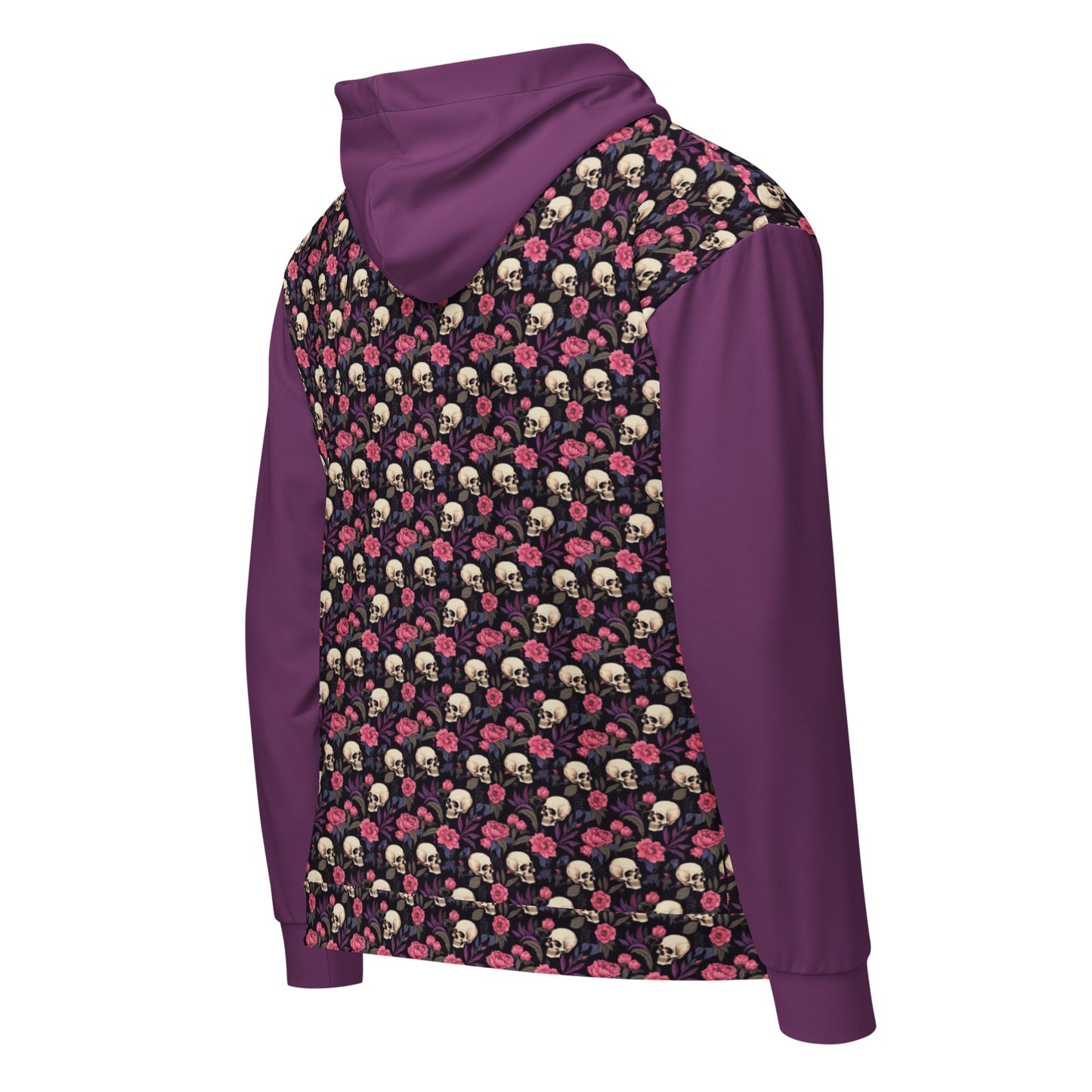 Skull and Flower Hoodie