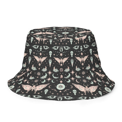 Gothic Symbology Reversible Bucket Hat