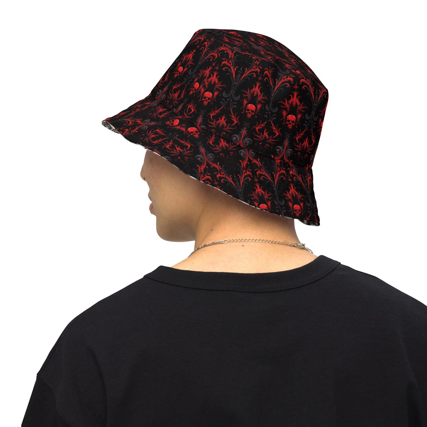 Skulls Reversible Bucket Hat