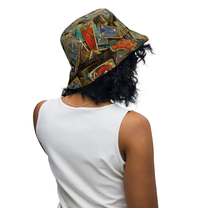 Goth Tarot Reversible Bucket Hat