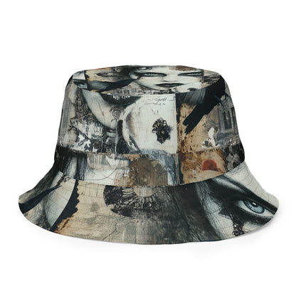 Goth Tarot Reversible Bucket Hat