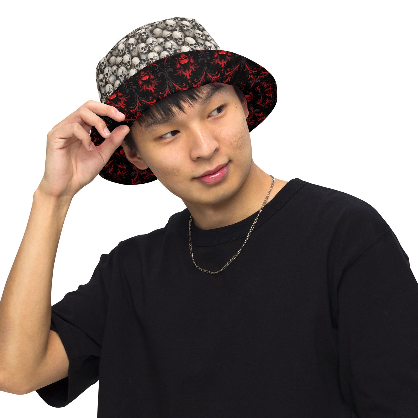 Skulls Reversible Bucket Hat