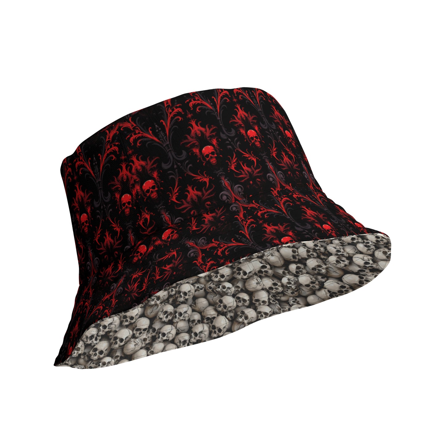 Skulls Reversible Bucket Hat