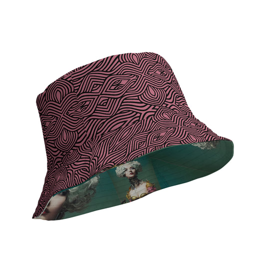 Rococo Robot Reversible Bucket Hat