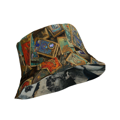 Goth Tarot Reversible Bucket Hat