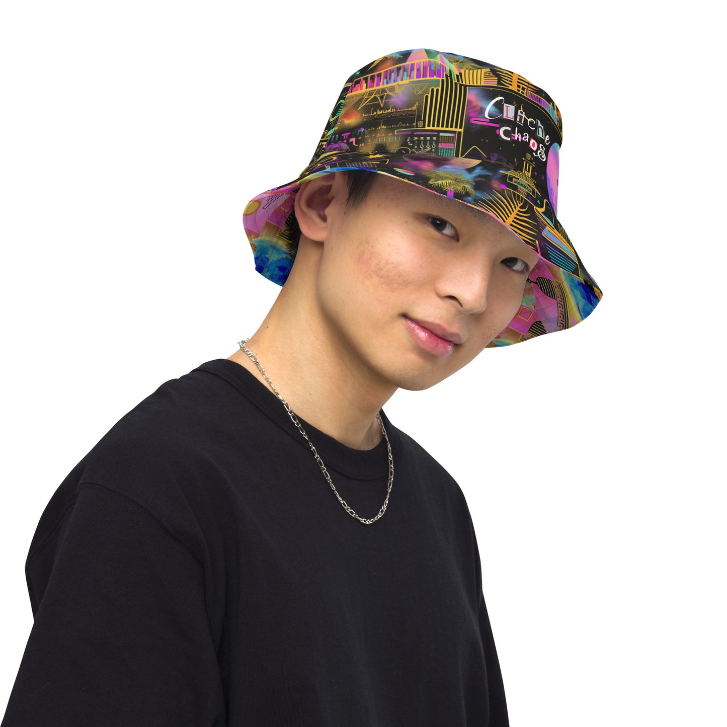 Cliche Chaos Reversible Bucket Hat