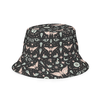 Gothic Symbology Reversible Bucket Hat