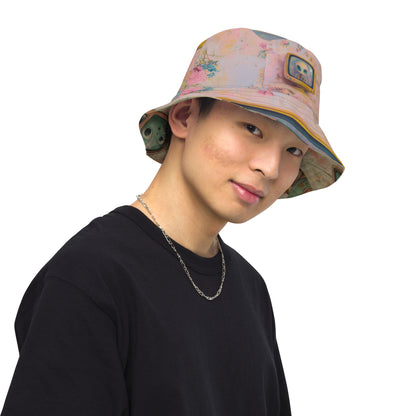 Robot TV Reversible Bucket Hat