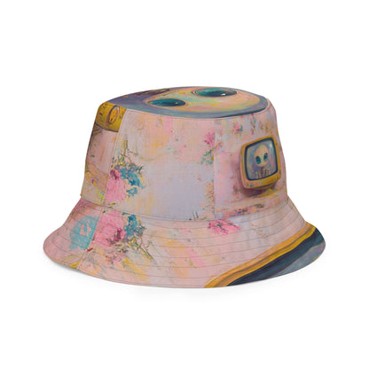 Robot TV Reversible Bucket Hat