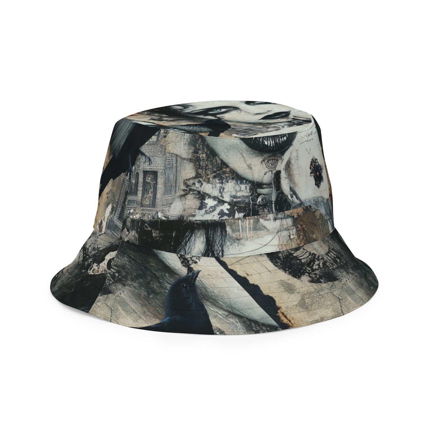 Goth Tarot Reversible Bucket Hat