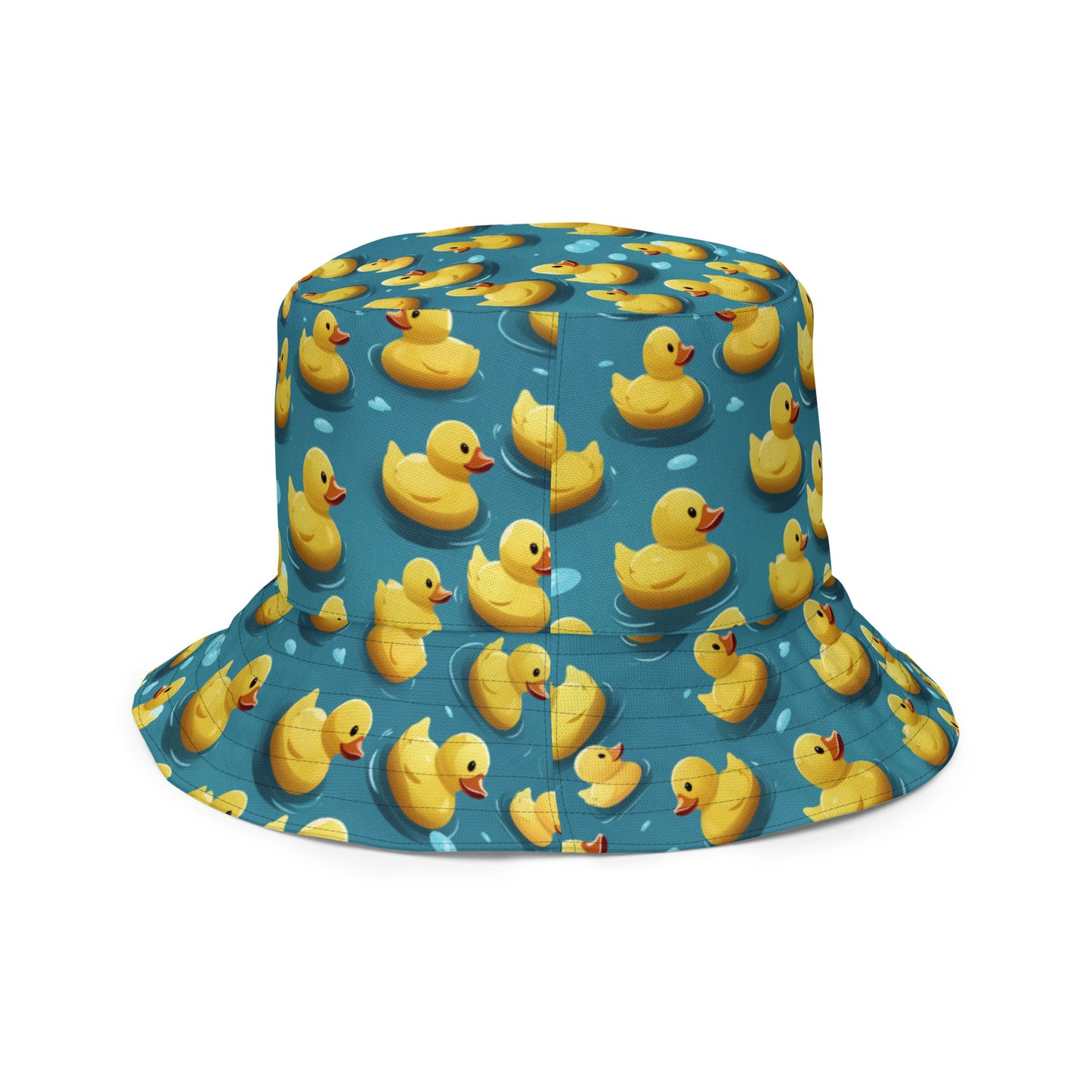 Duck and Ghosties Reversible Bucket Hat