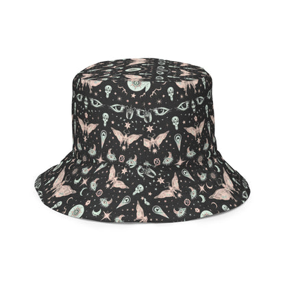 Gothic Symbology Reversible Bucket Hat