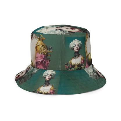 Rococo Robot Reversible Bucket Hat