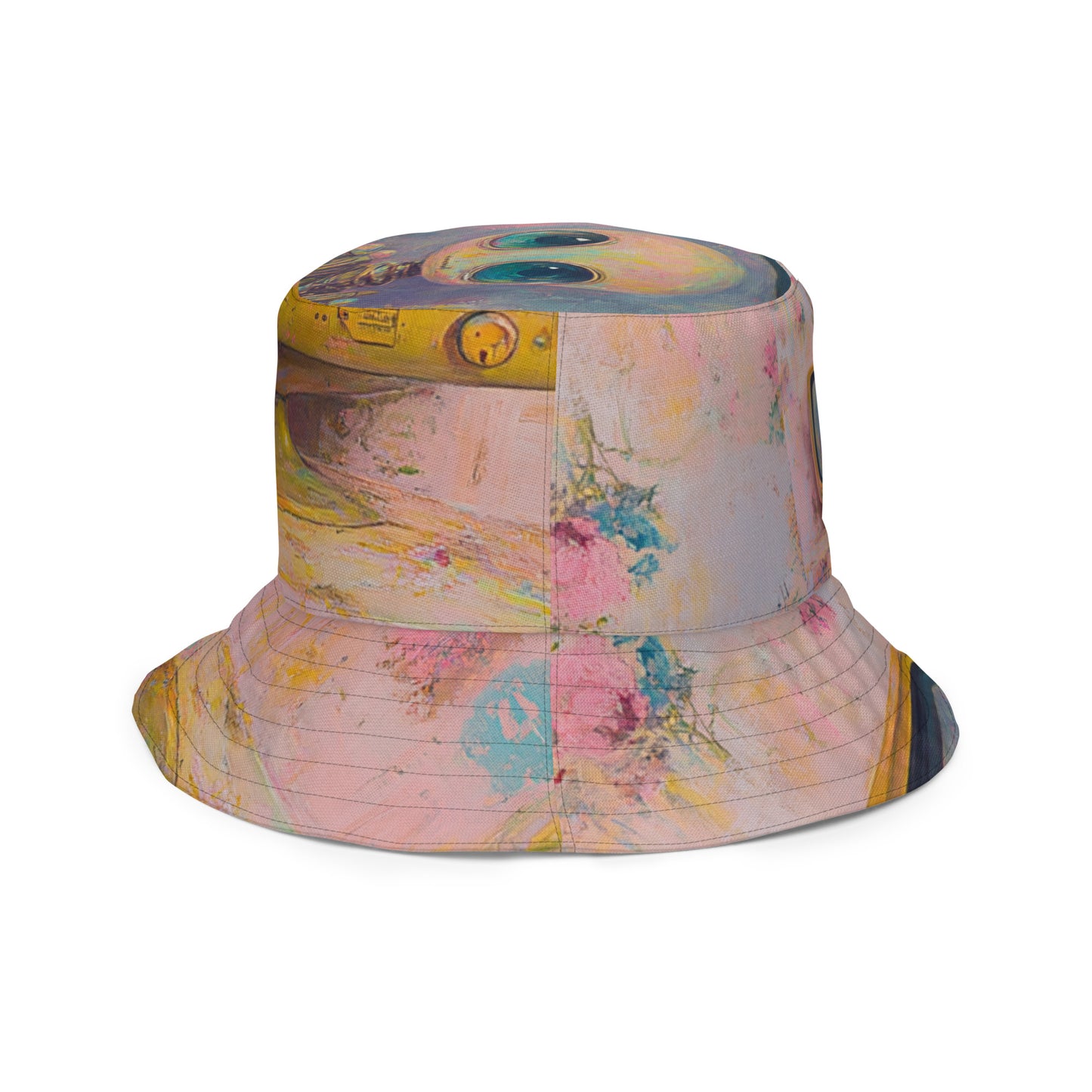 Robot TV Reversible Bucket Hat