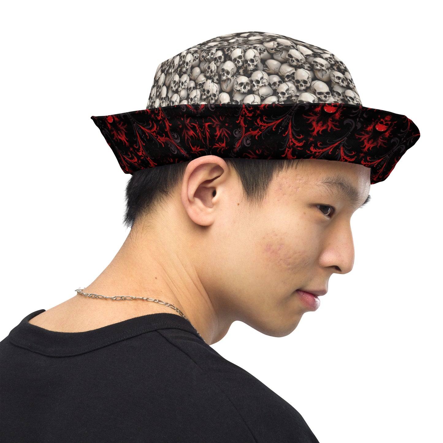 Skulls Reversible Bucket Hat