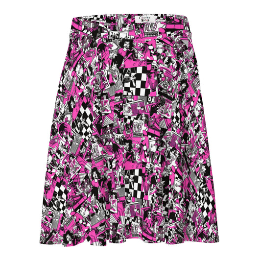 Bubblepunk Comic Skater Skirt