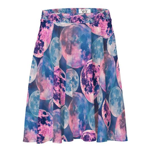 Pastel Moon Skater Skirt