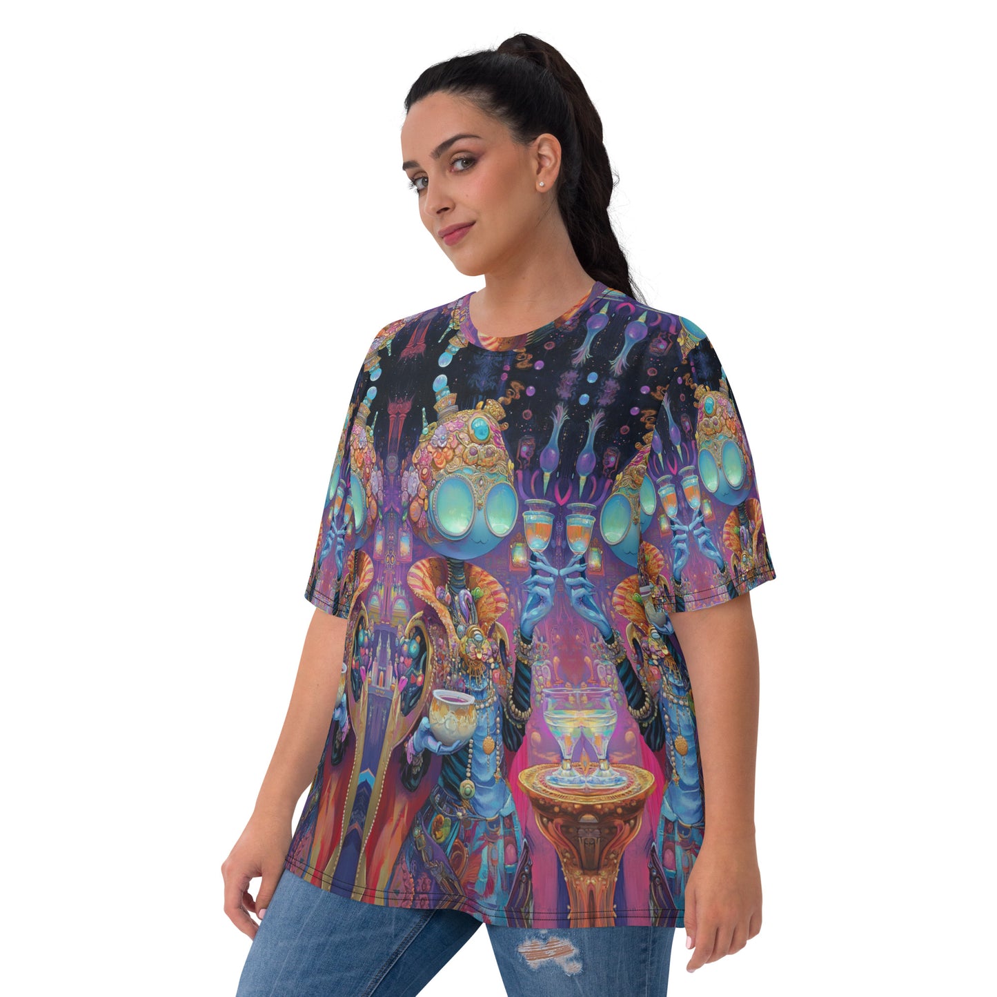 Cosmic Tea Women's T-shirt