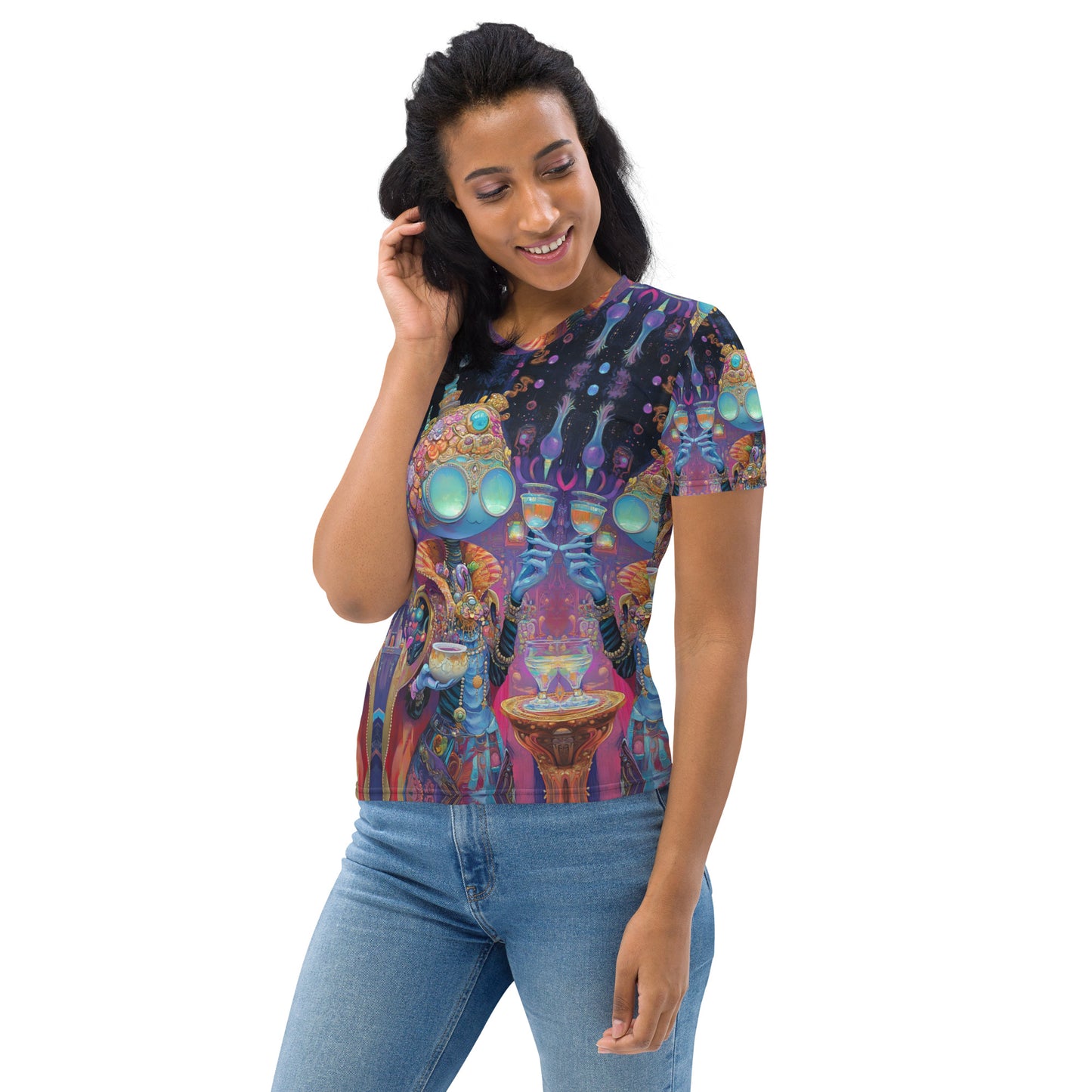 Cosmic Tea Women's T-shirt