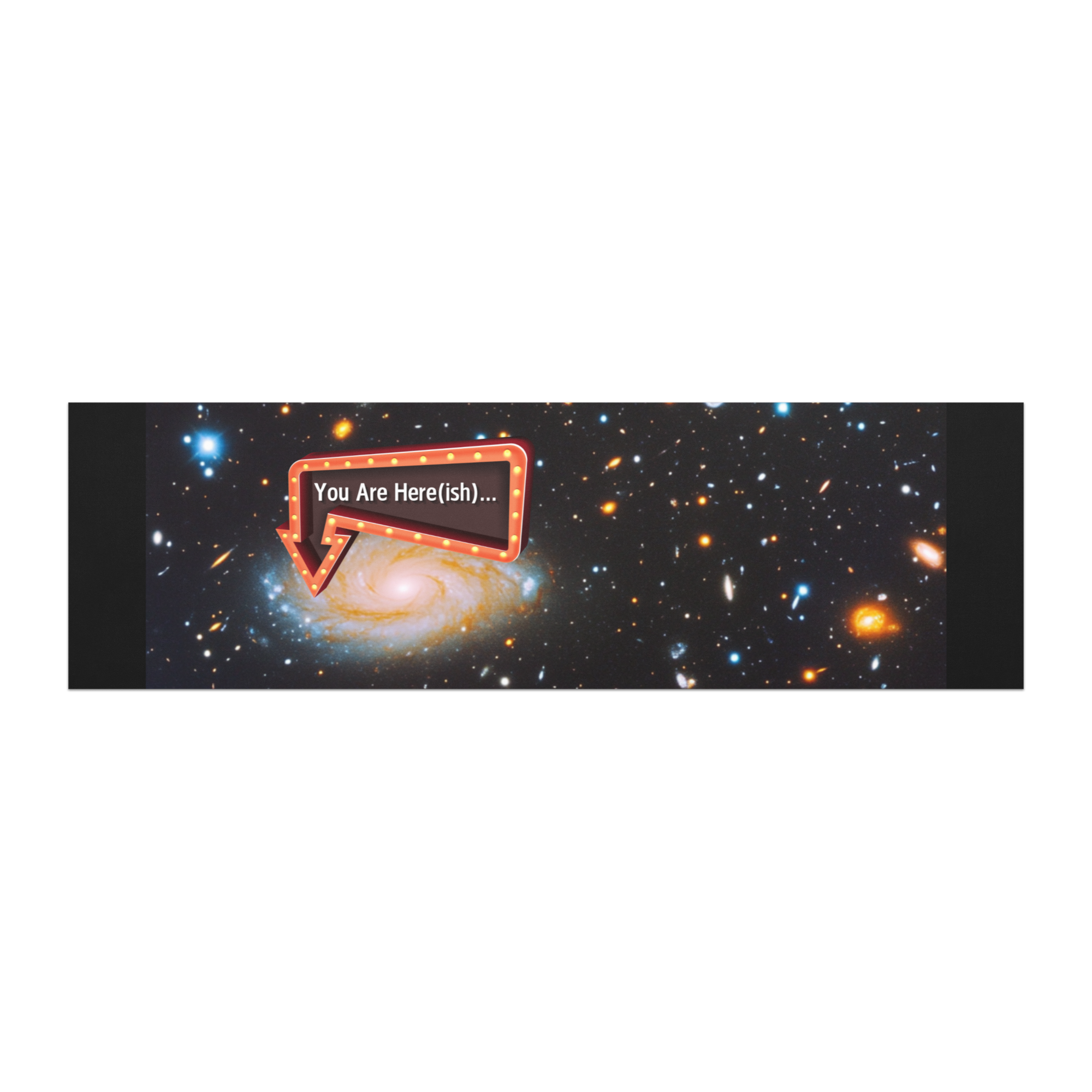 You Are Here Car Magnet