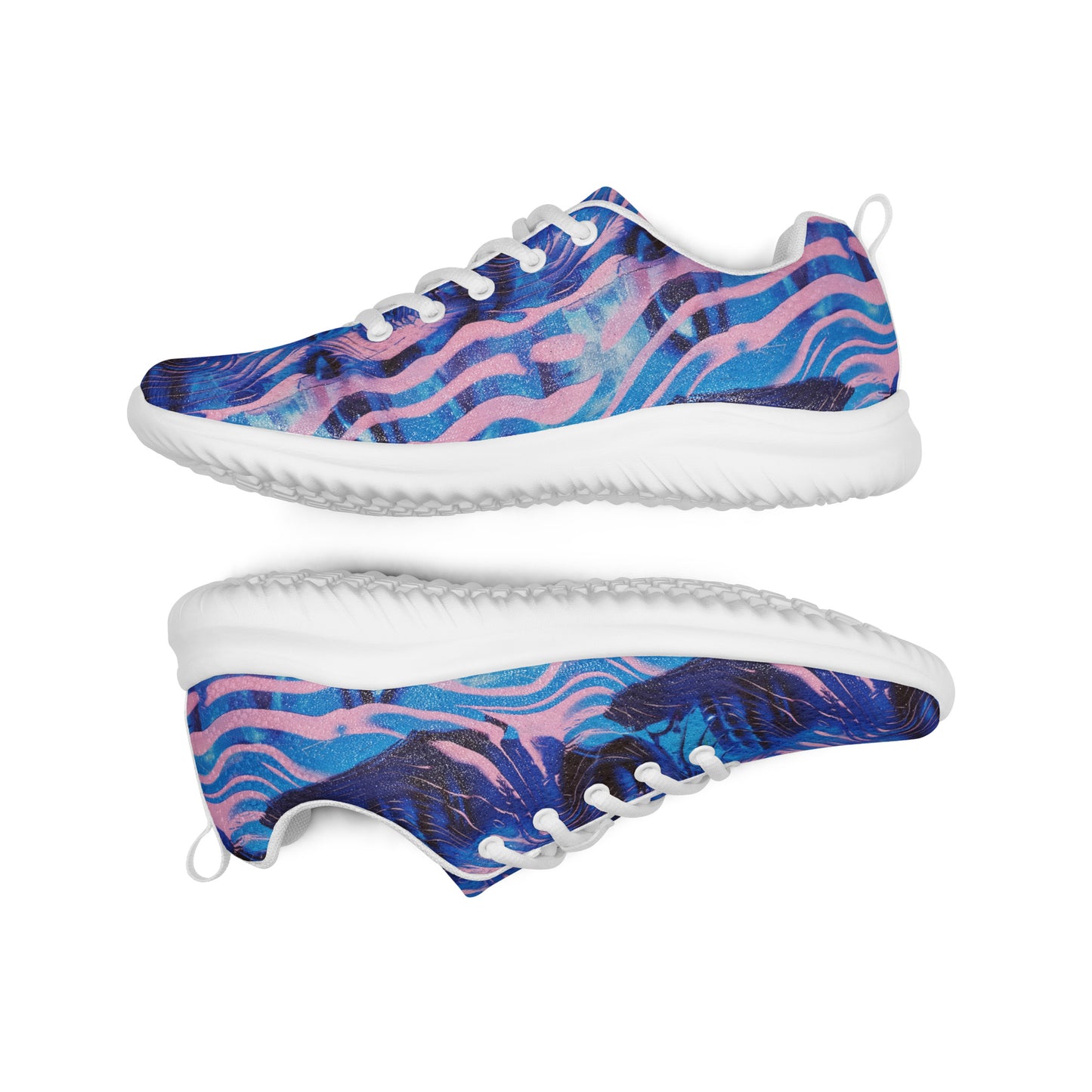 Blurred Vision Women’s Athletic Shoes